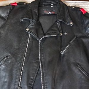 Brooks Leather Motorcycle Jacket